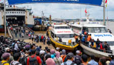 Ilustrasi Pelabuhan Kuala Tungkal.