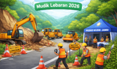 Mudik Lebaran 2026 Aman, Jambi Siapkan 22 Alat Berat