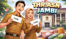 THR ASN Jambi 2026 Segera Cair, Pemprov Siapkan Rp62,9 Miliar