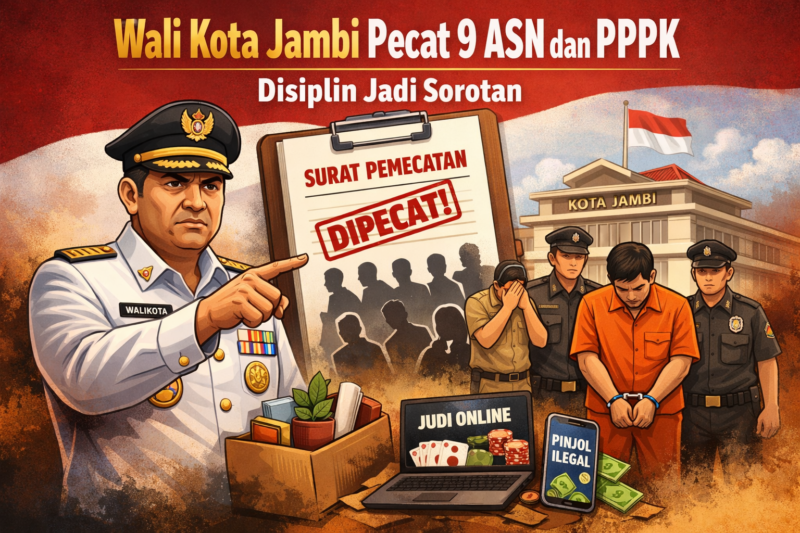 Ilustrasi ASN dipecat. 