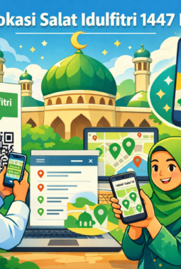 Cari Lokasi Salat Idulfitri 1447 H Kini Lebih Mudah Secara Digital
