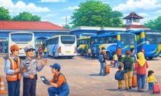 219 Bus Laik Jalan di Terminal Alam Barajo Siap Layani Mudik Lebaran 2026