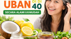 Ilustrasi menghilangkan uban