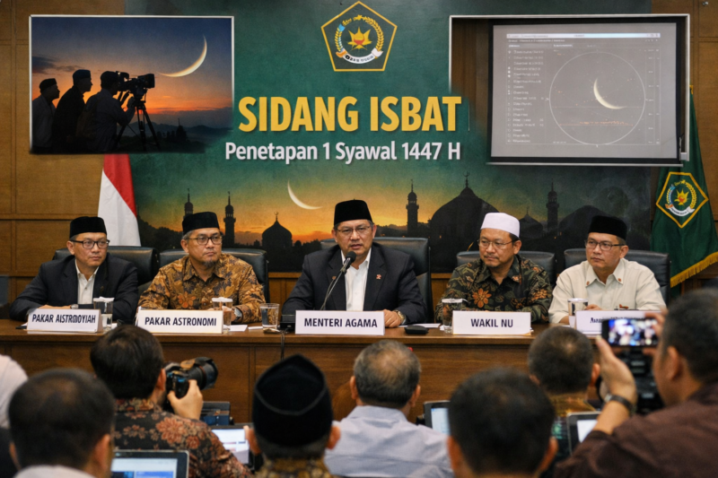 Ilustrasi sidang isbat