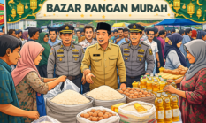 Bupati Merangin M Syukur Minta Warga Tak Panic Buying, Stok Pangan Aman Jelang Idul Fitri