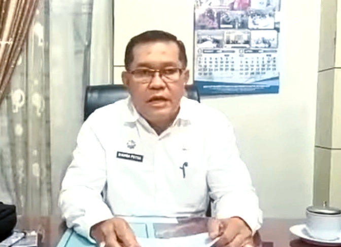 Pelaksana Tugas (Plt) Kepala Dinas Perhubungan Kota Sungai Penuh, Dianda Putra. 